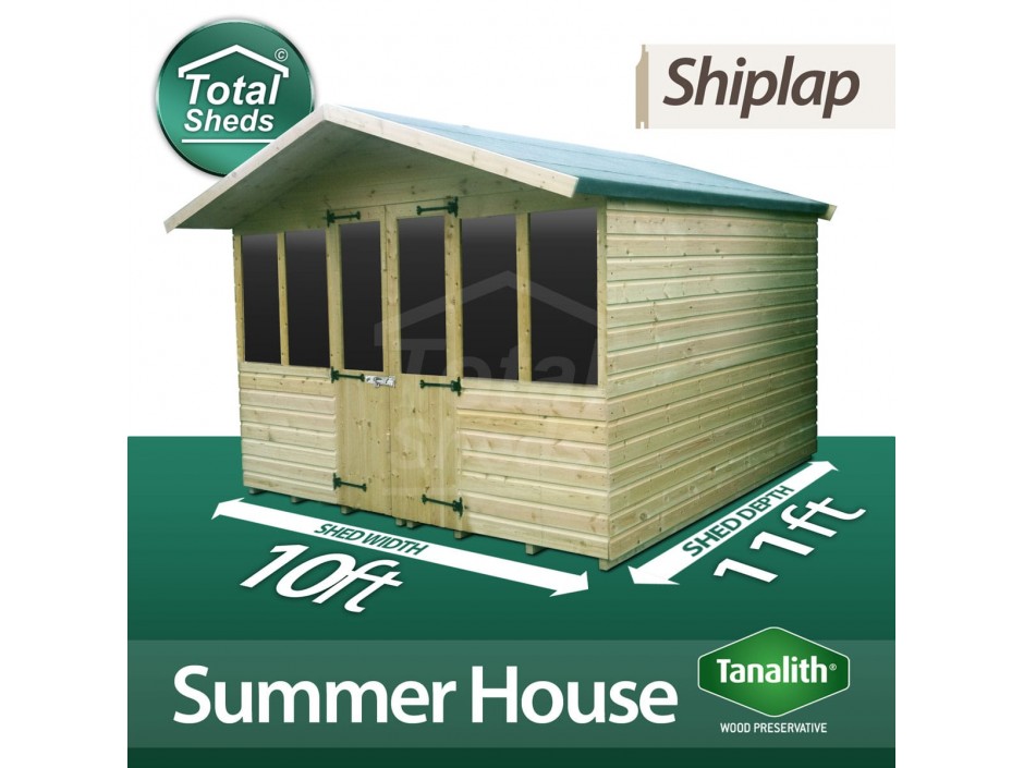 10ft X 11ft Summer House