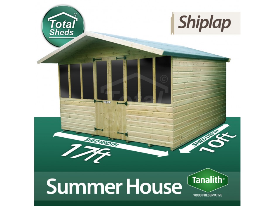 17ft X 10ft Summer House