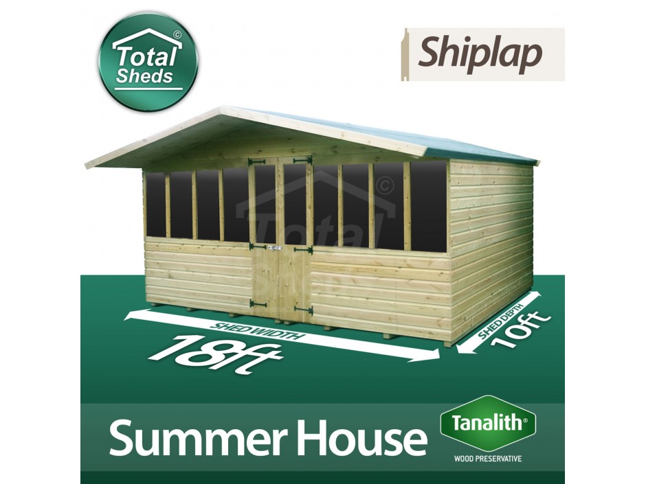 18ft X 10ft Summer House