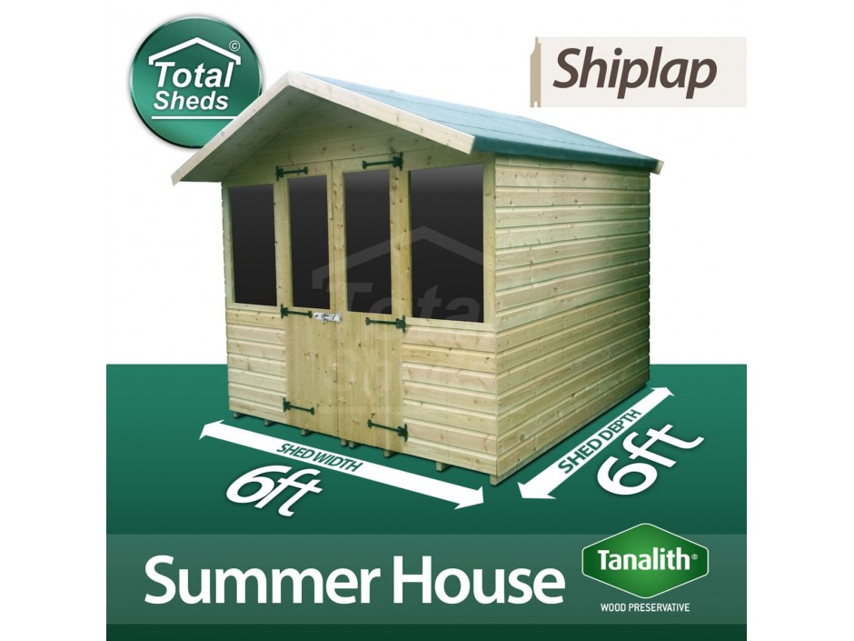 6ft X 6ft Summer House