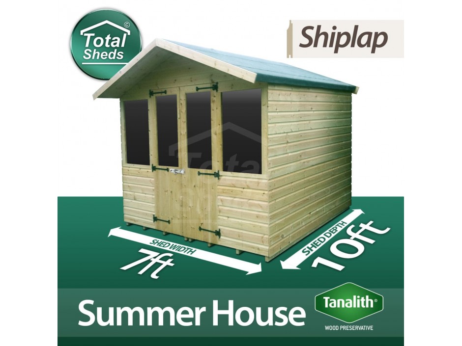 7ft X 10ft Summer House