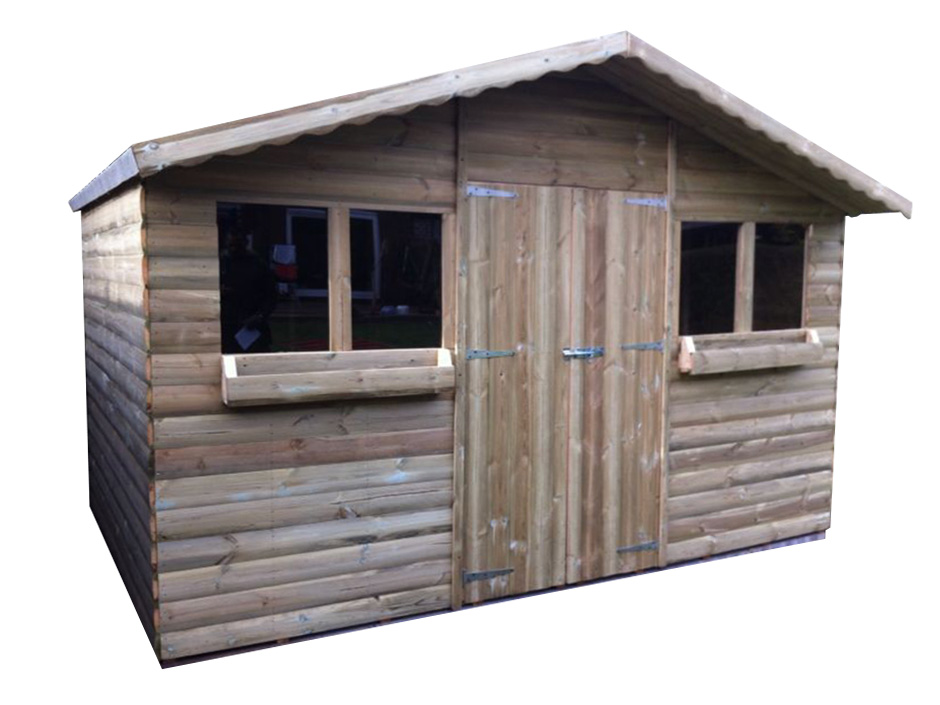 Loglap Summer Sheds