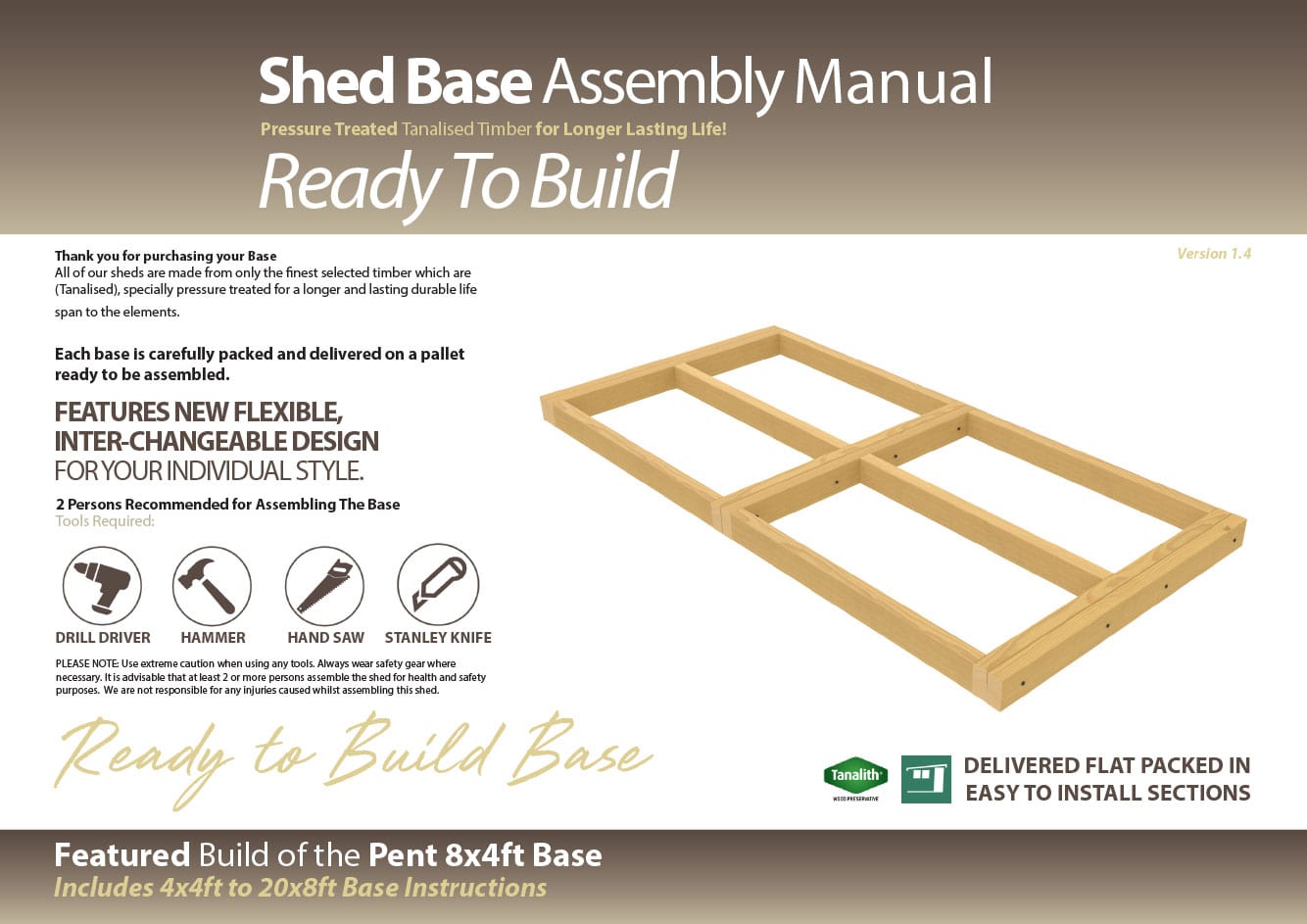 Shed Base Installation Guide