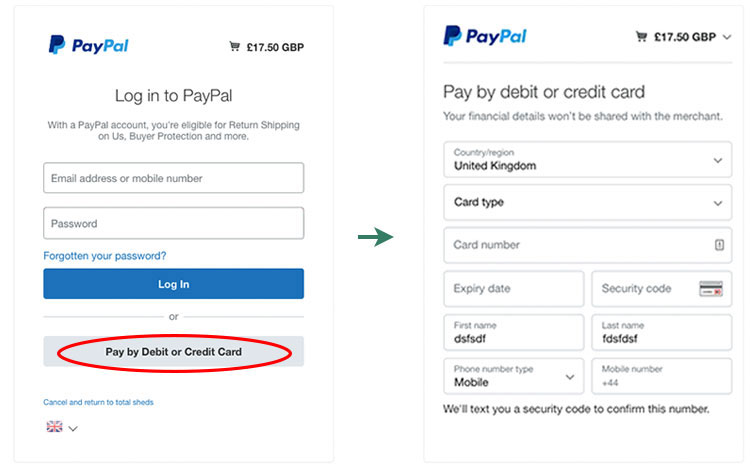 How to pay - Card Payments