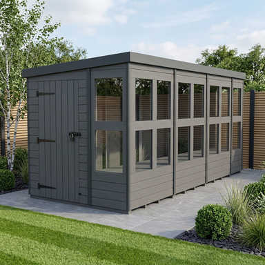 14x6 Composite Pent Potting Shed