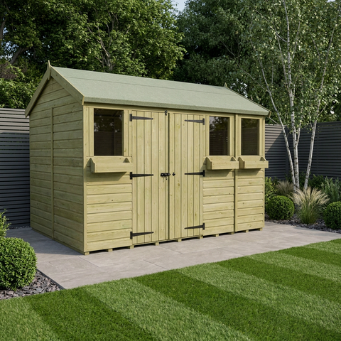 14 x 7 Apex Summer Shed
