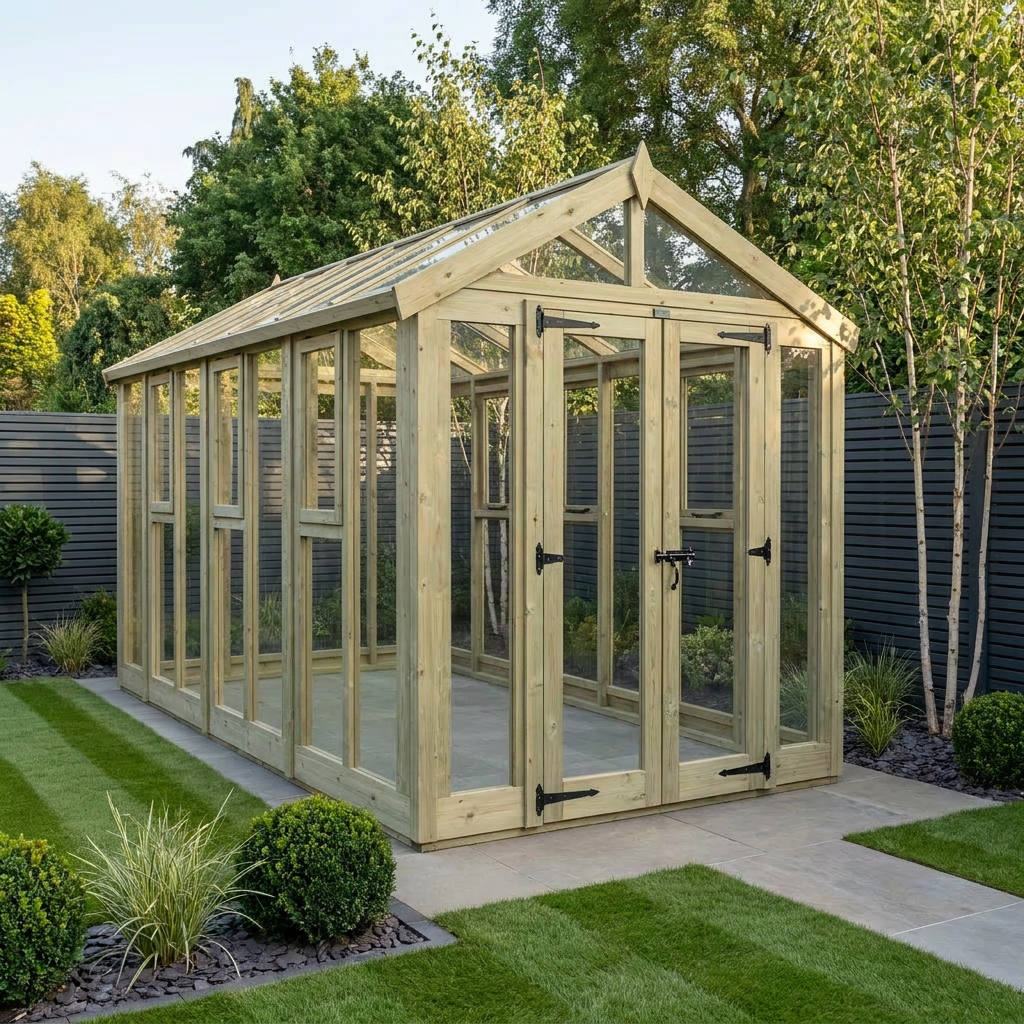 Glass greenhouses